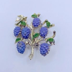 Vintage Fruit Brooch